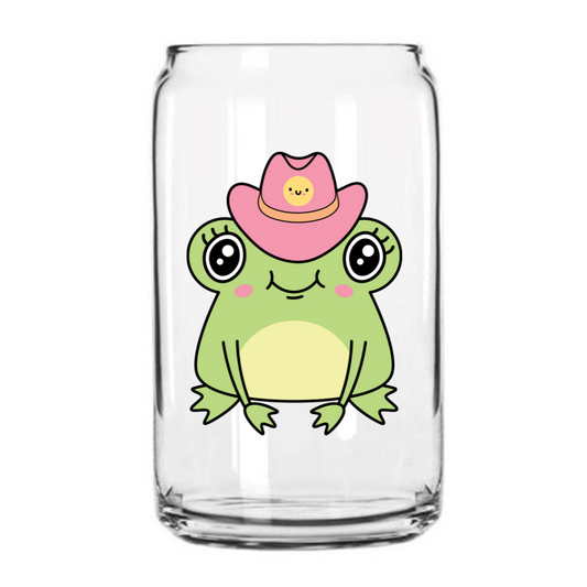 Frog Glass Can Cup