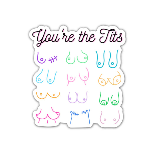 You're the Tits Sticker