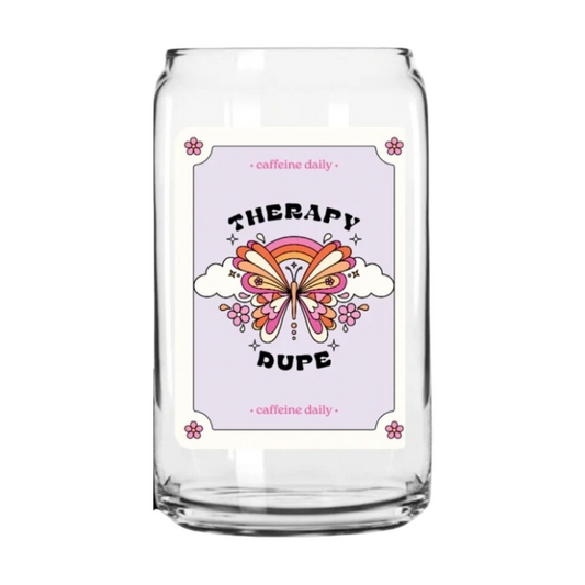Therapy Dupe Glass Can Cup