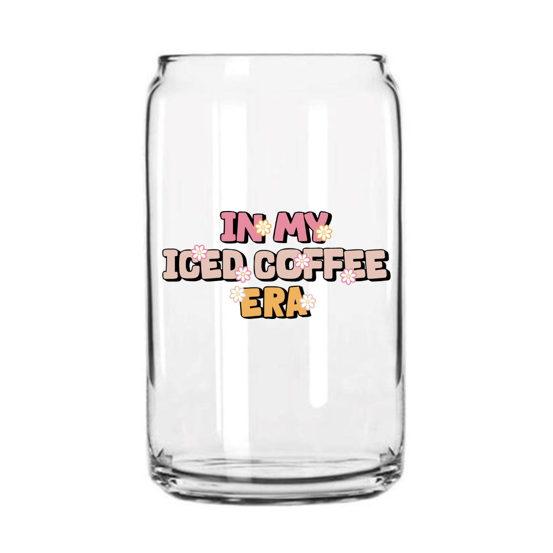 Iced Coffee Era Glass Can Cup