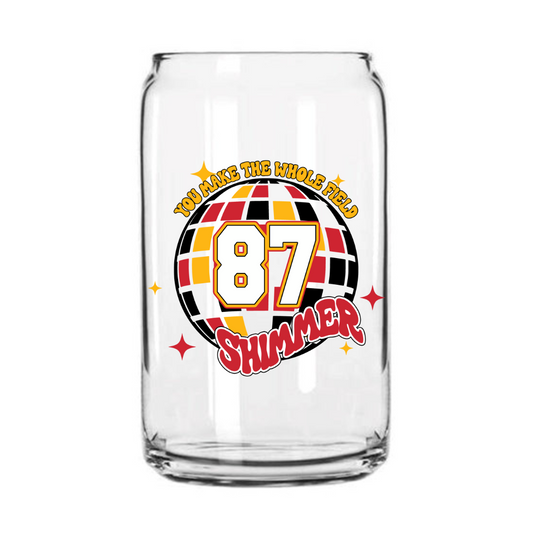 Taylor Swift Glass Can Cup