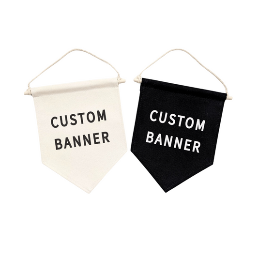 Custom Standard Dowel Banner