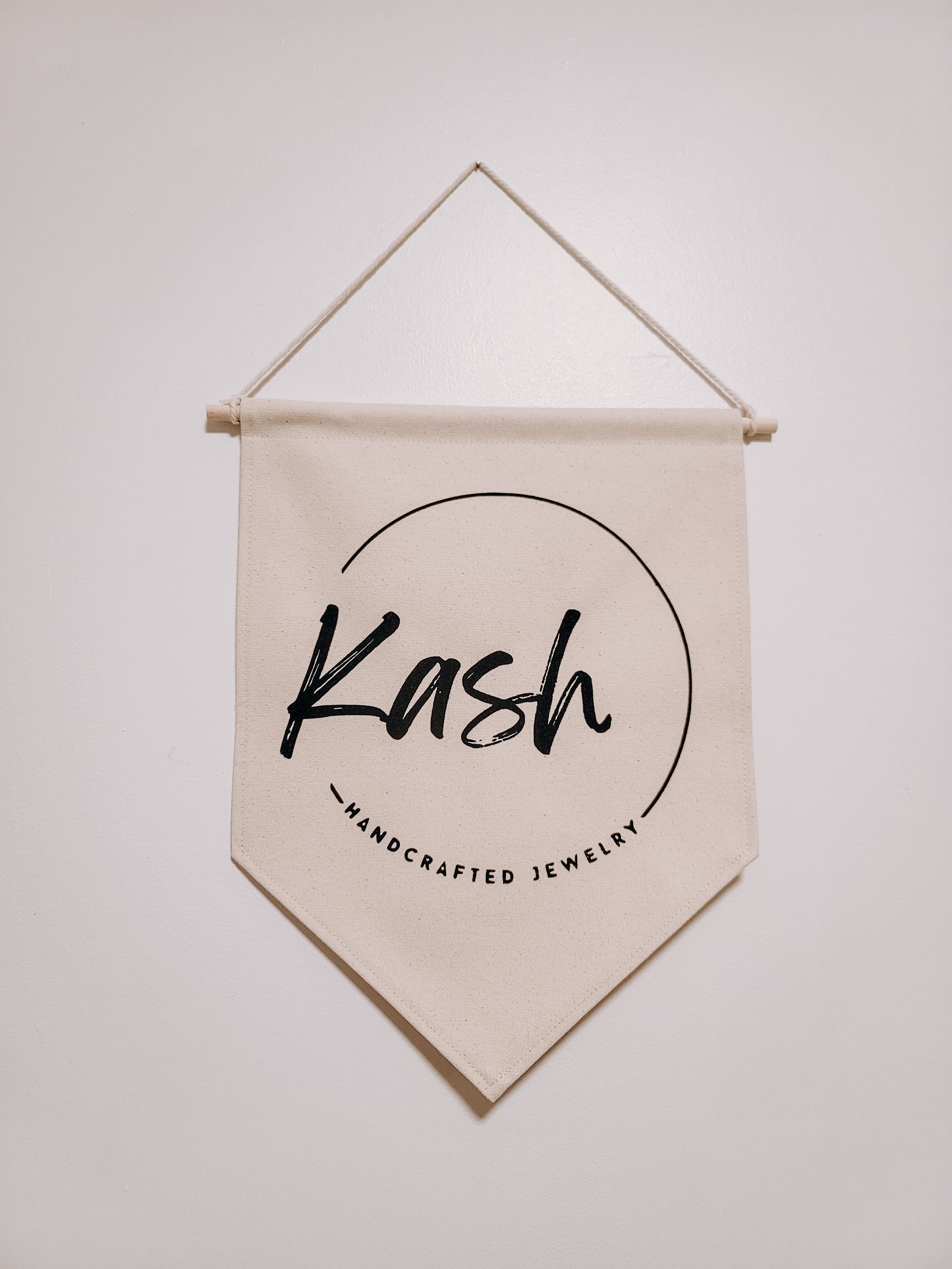 Custom Standard Dowel Banner