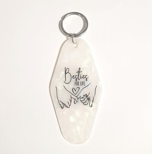 Bestie Key Tag