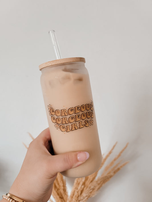 Gorgeous Gorgeous Girls 20oz frosted Can Cup