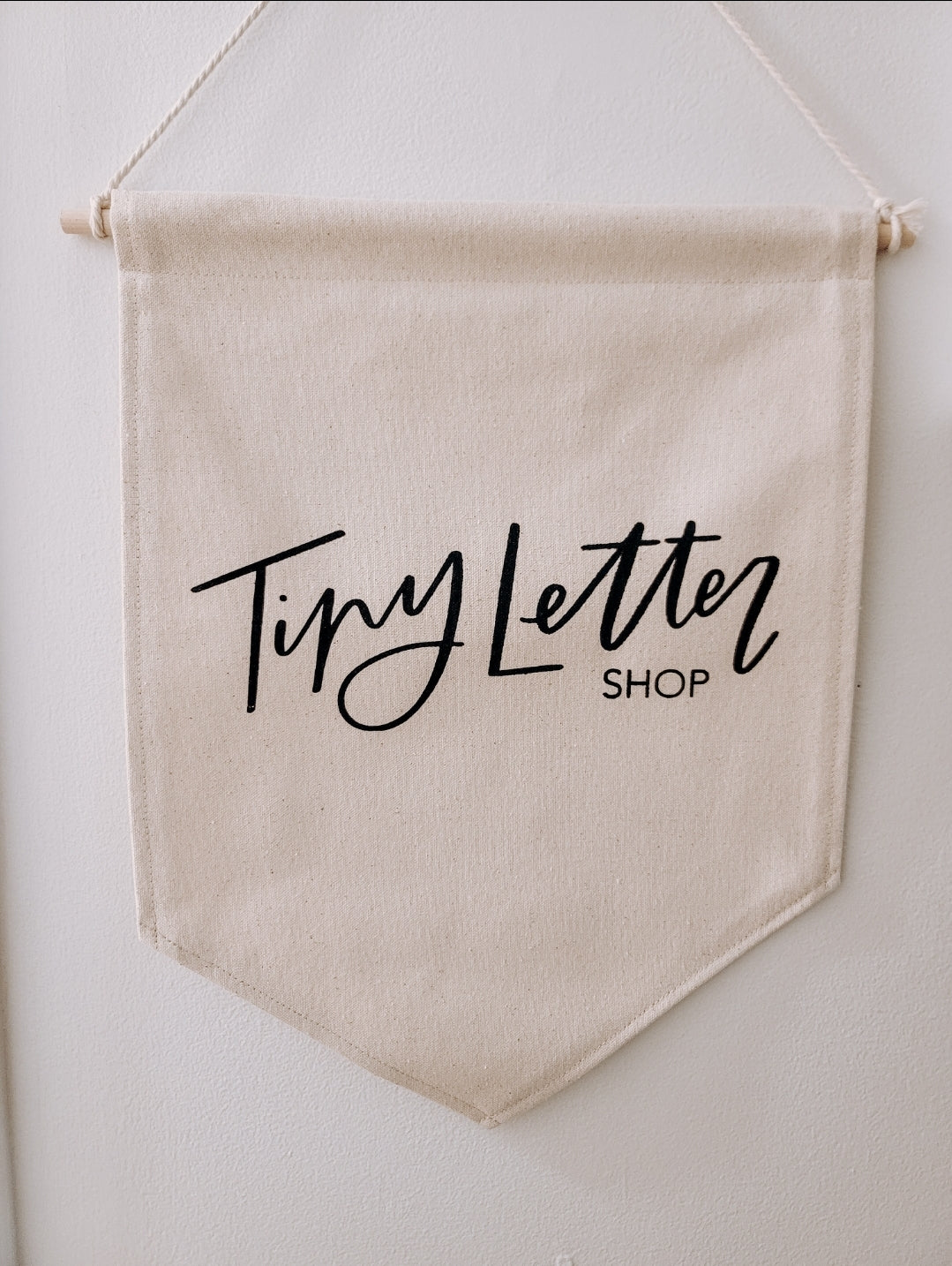 Custom Standard Dowel Banner