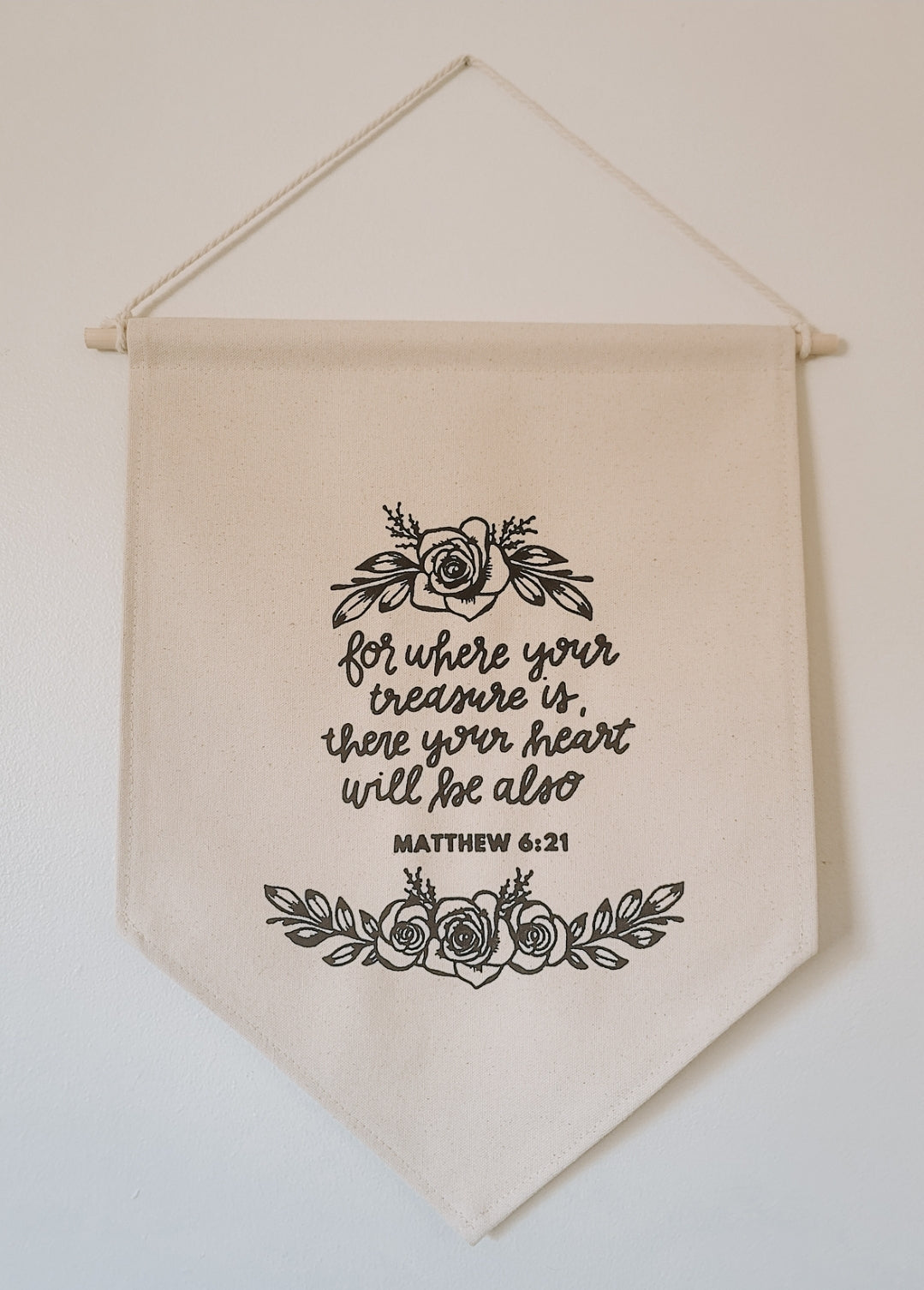 Custom Standard Dowel Banner