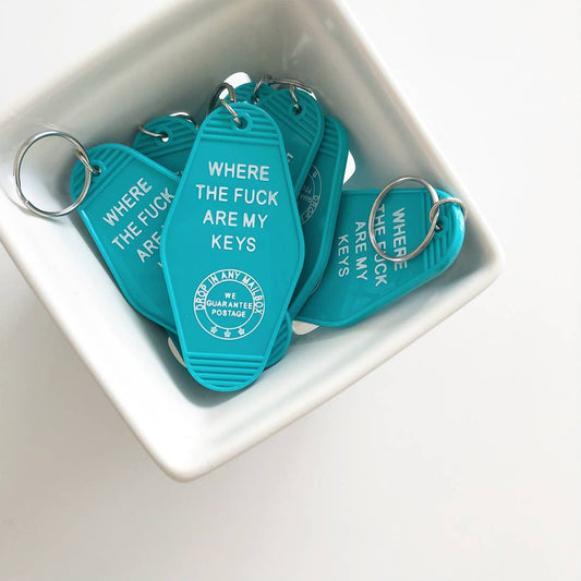 Where Are My Keys Key Tag