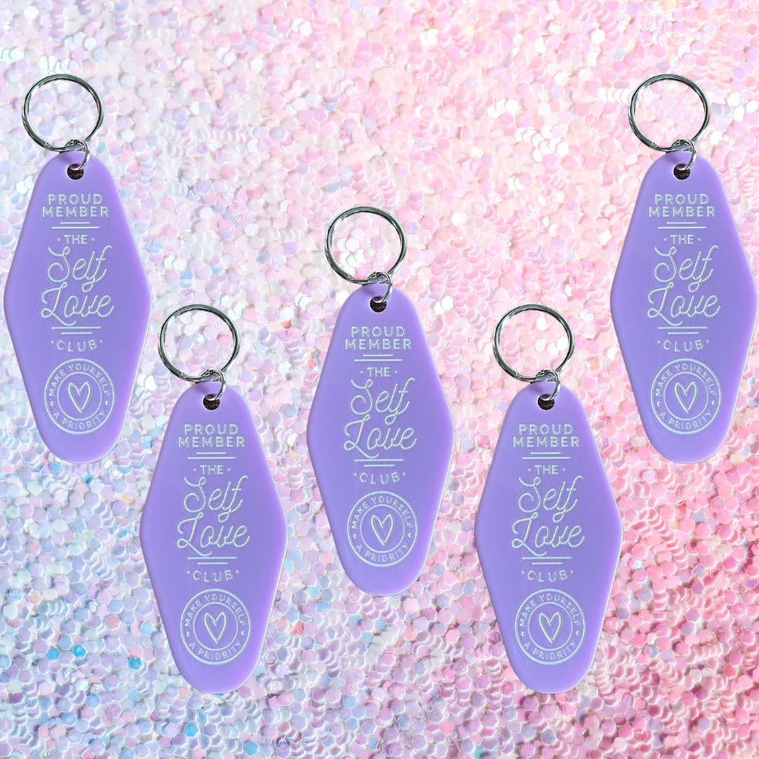Self Love Club Key Tag