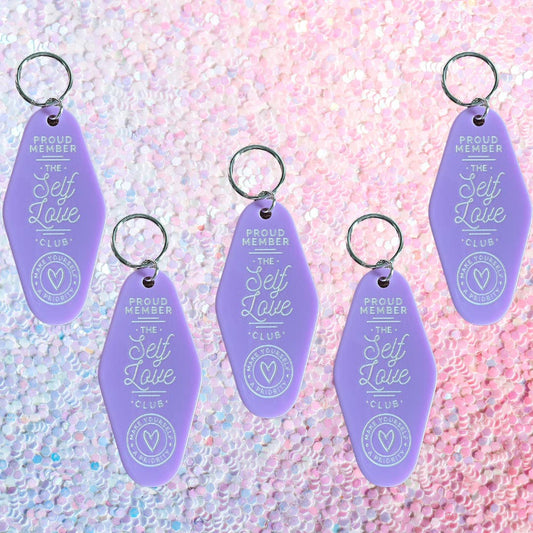 Self Love Club Key Tag