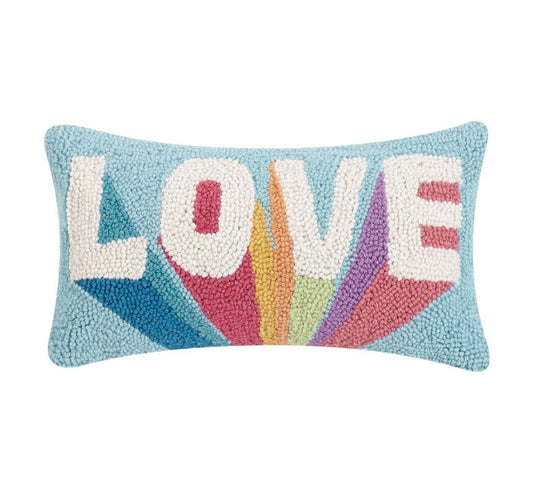 Love Wool Hook Pillow