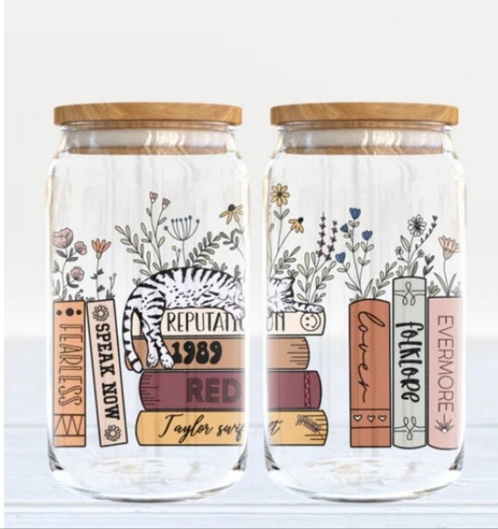 Taylor's Albums Glass Can Cup