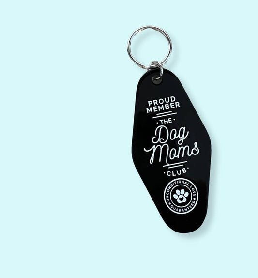 Dog Mom Club Key Tag