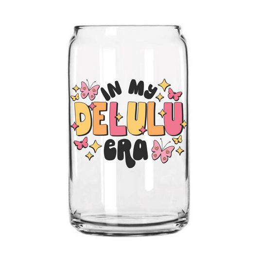 Delulu Glass Can Cup