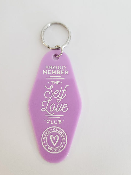 Self Love Club Key Tag