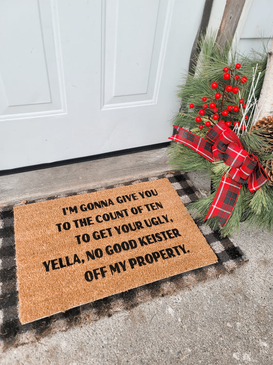 Home Alone Doormat