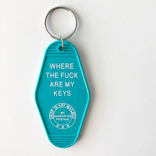 Where Are My Keys Key Tag